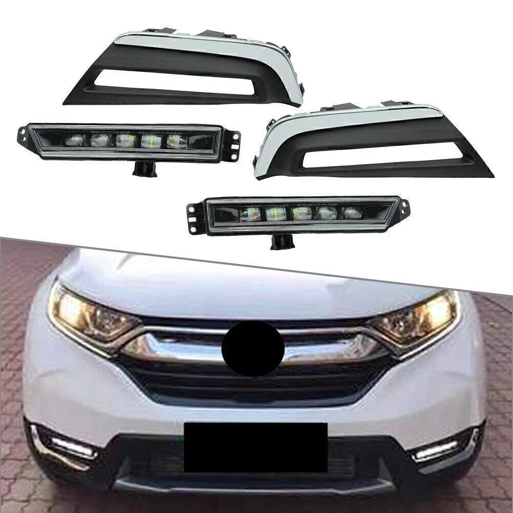 LED DRL Daytime Running Lights for Honda CR-V (2017–2019)
