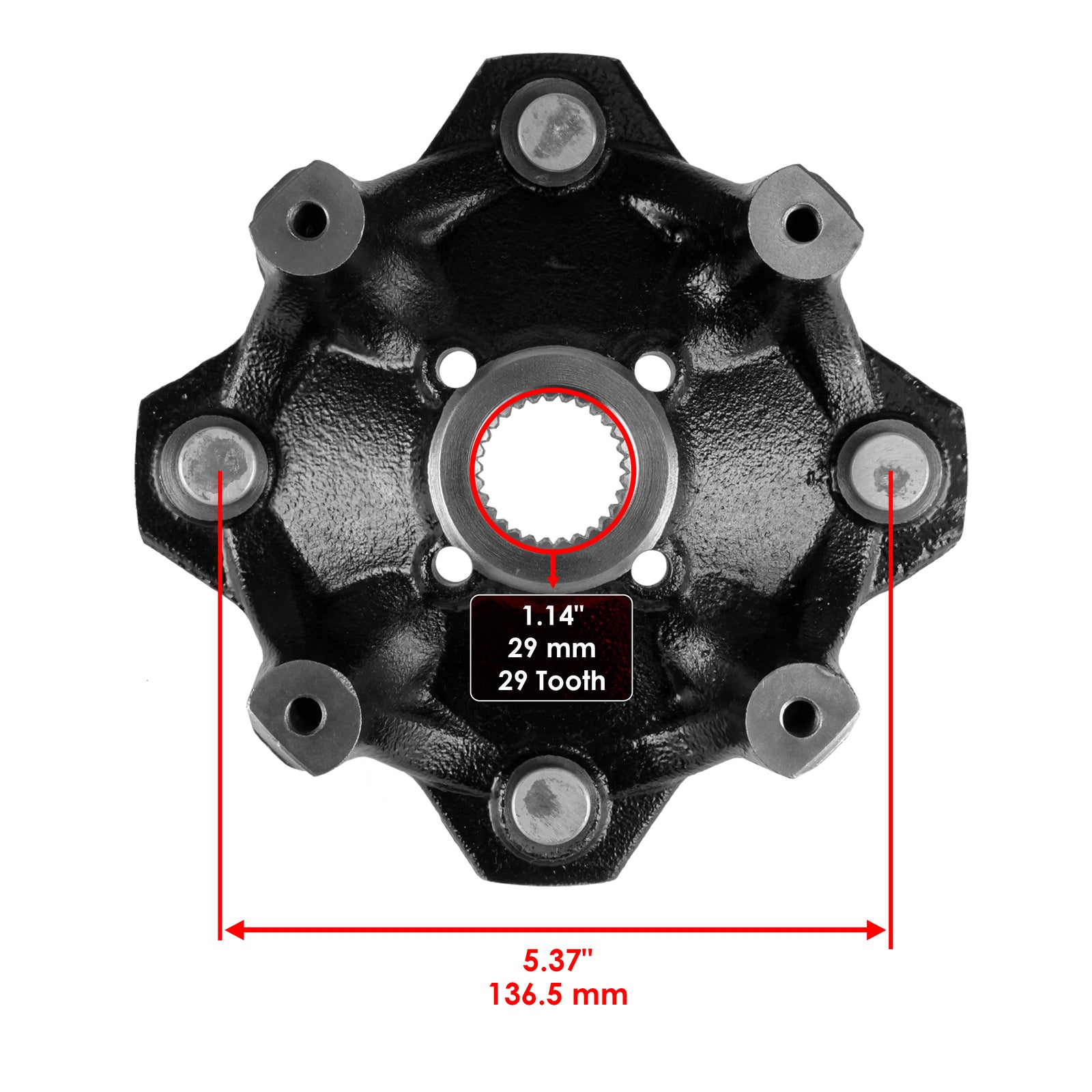 Front Wheel Hub Assembly for CanAm Commander Max 1000R (2021–2022)