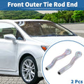 2PCS Front Outer Tie Rod Ends for Lexus IS250 (2006–2015)