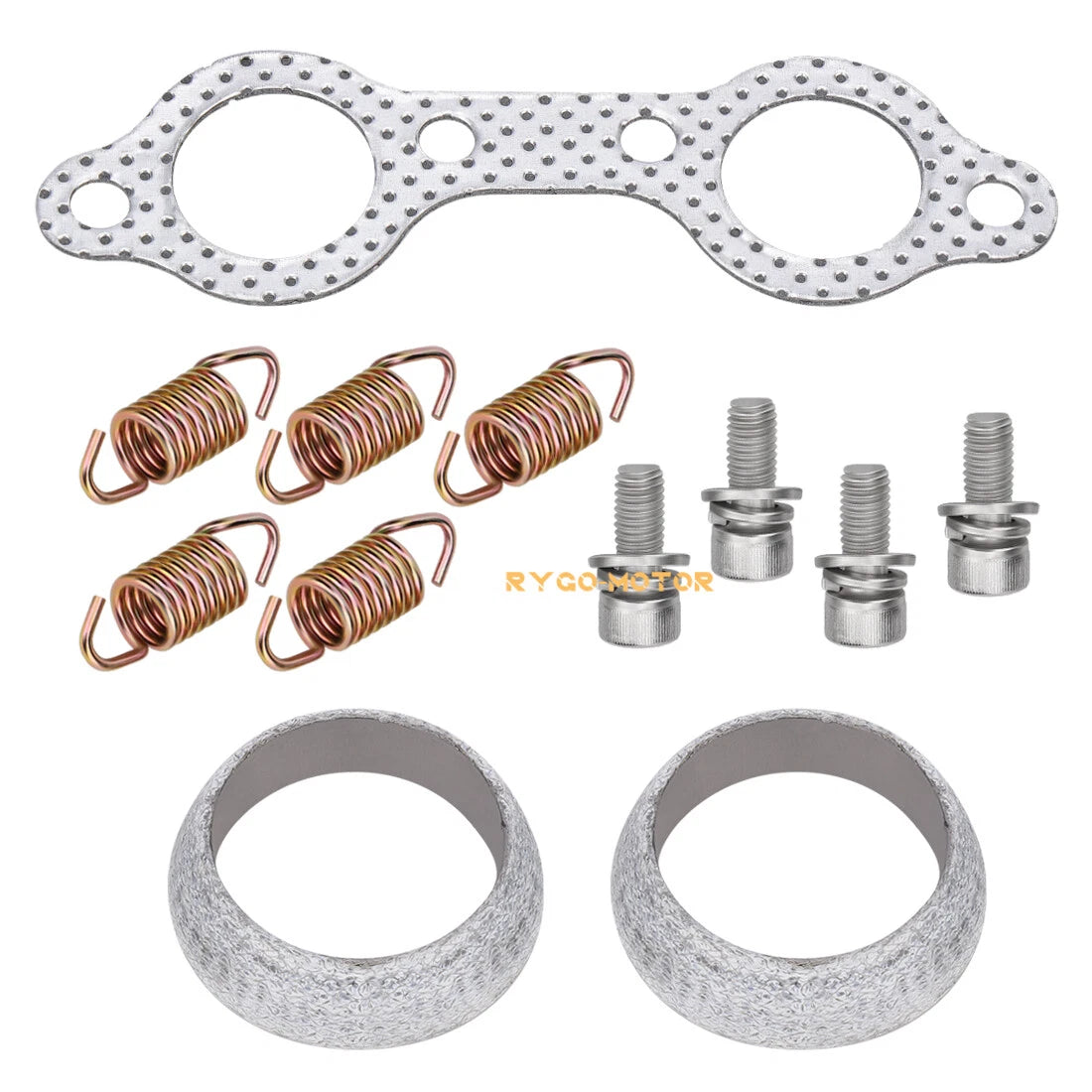 Exhaust Muffler Gasket Seal Spring Rebuild Kit for Polaris Sportsman (2002–2014)