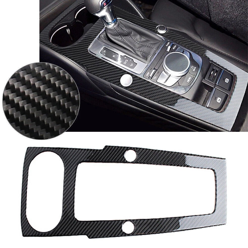 Center Console Shift Knob Frame Bezel Cover for Audi A3 (2014–2019)