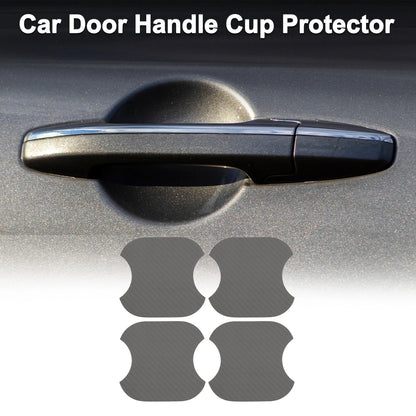 Car Door Handle Scratch Protector for Universal Vehicles (91x93mm, Gray)