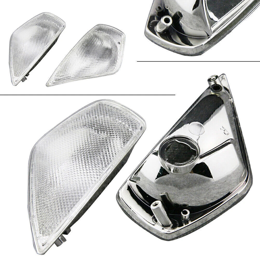 Pair Front Clear Turn Signal Lens for Ducati 749 999 (2002–2006)