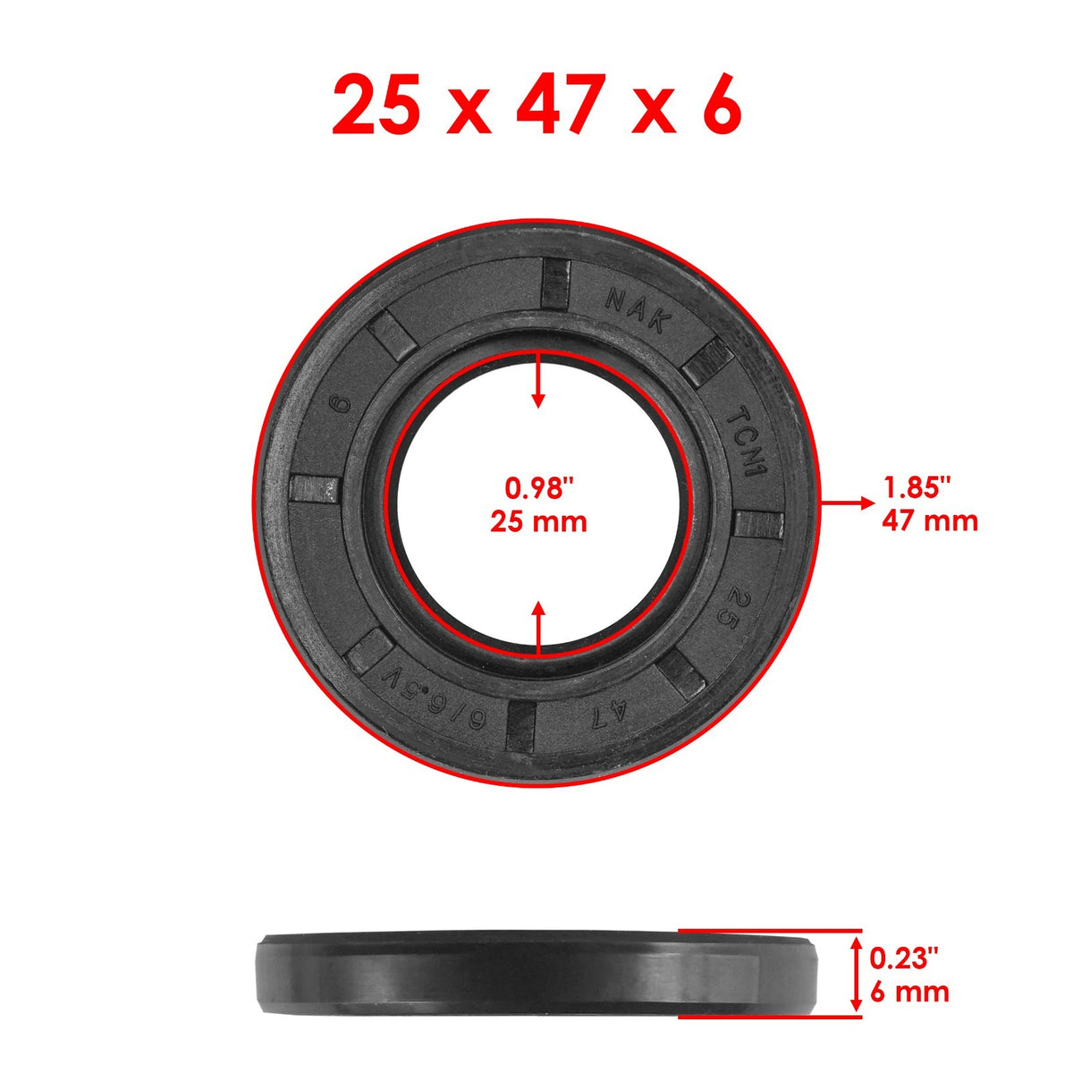 Rear Wheel Ball Bearings Seals Kit for Honda CRF150F (2003–2015)