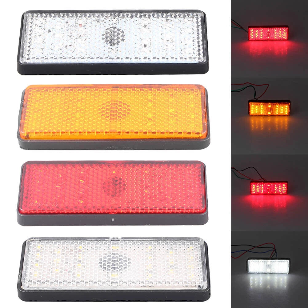 LED Rectangle Tail Light Signal for Car Truck (2010–2023)