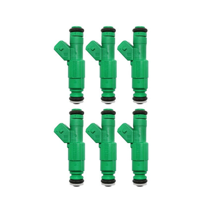Set of 6 Fuel Injectors for Bosch 0280155968 (440cc, 42lb, EV1)
