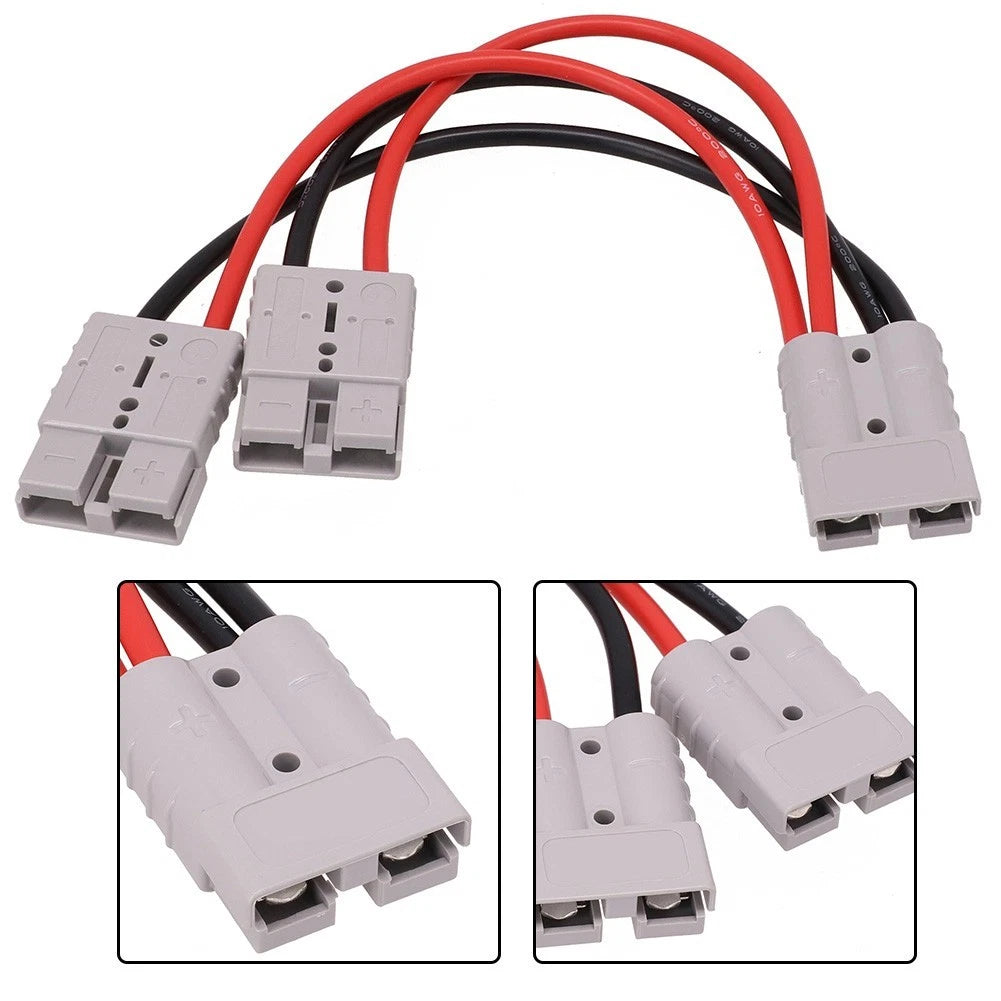 50 Amp Anderson Double Y Adapter for Solar Panels and Caravans