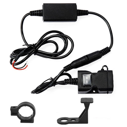 Dual USB Charger Adapter for Motorcycle Accessories (Waterproof)