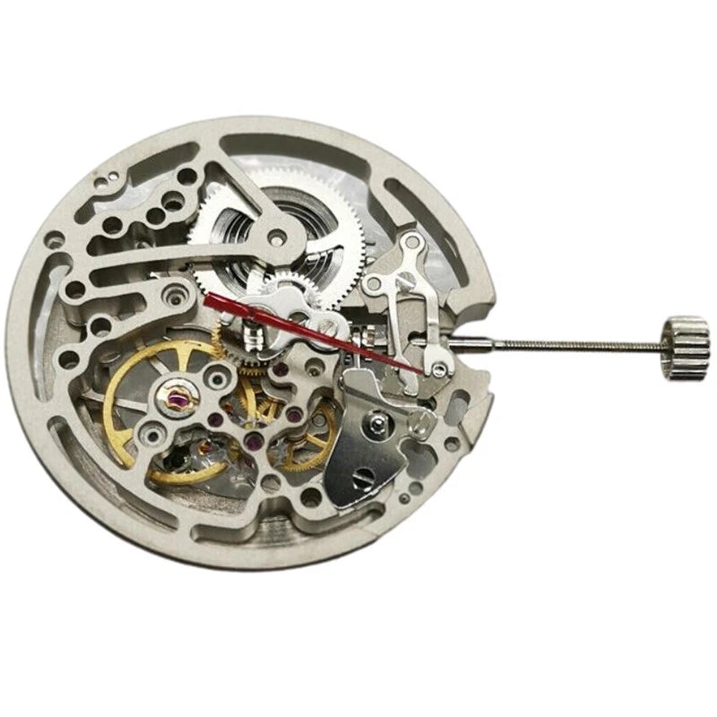 Skeleton Automatic Watch Movement with Stem for Seagull TY2809 (4.7mm)