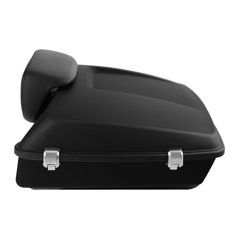 Matte Black Chopped Trunk Backrest for Harley Touring (2009–2013)