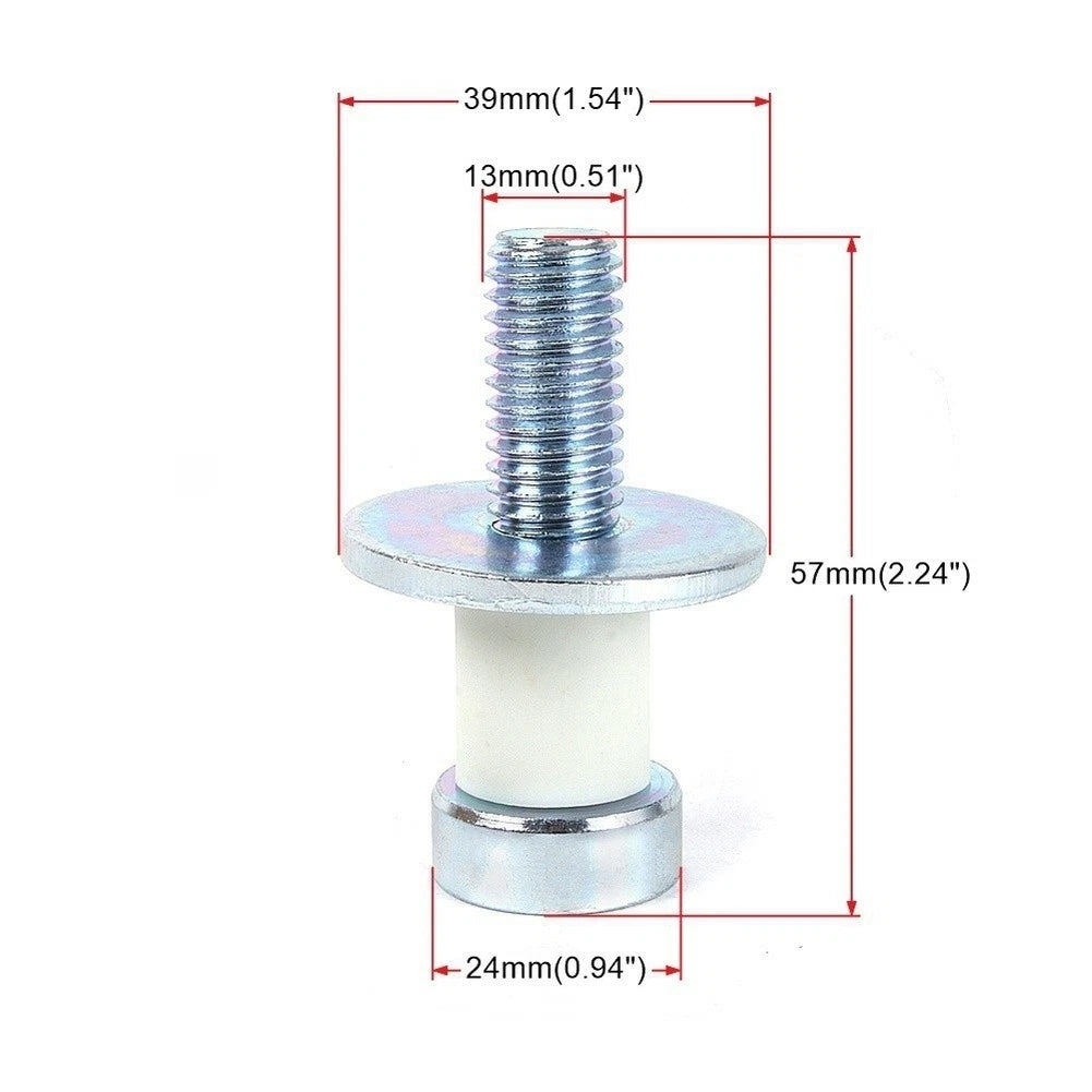 2 Piece Aluminum Door Lock Bolt for Pontiac (1971–1991)