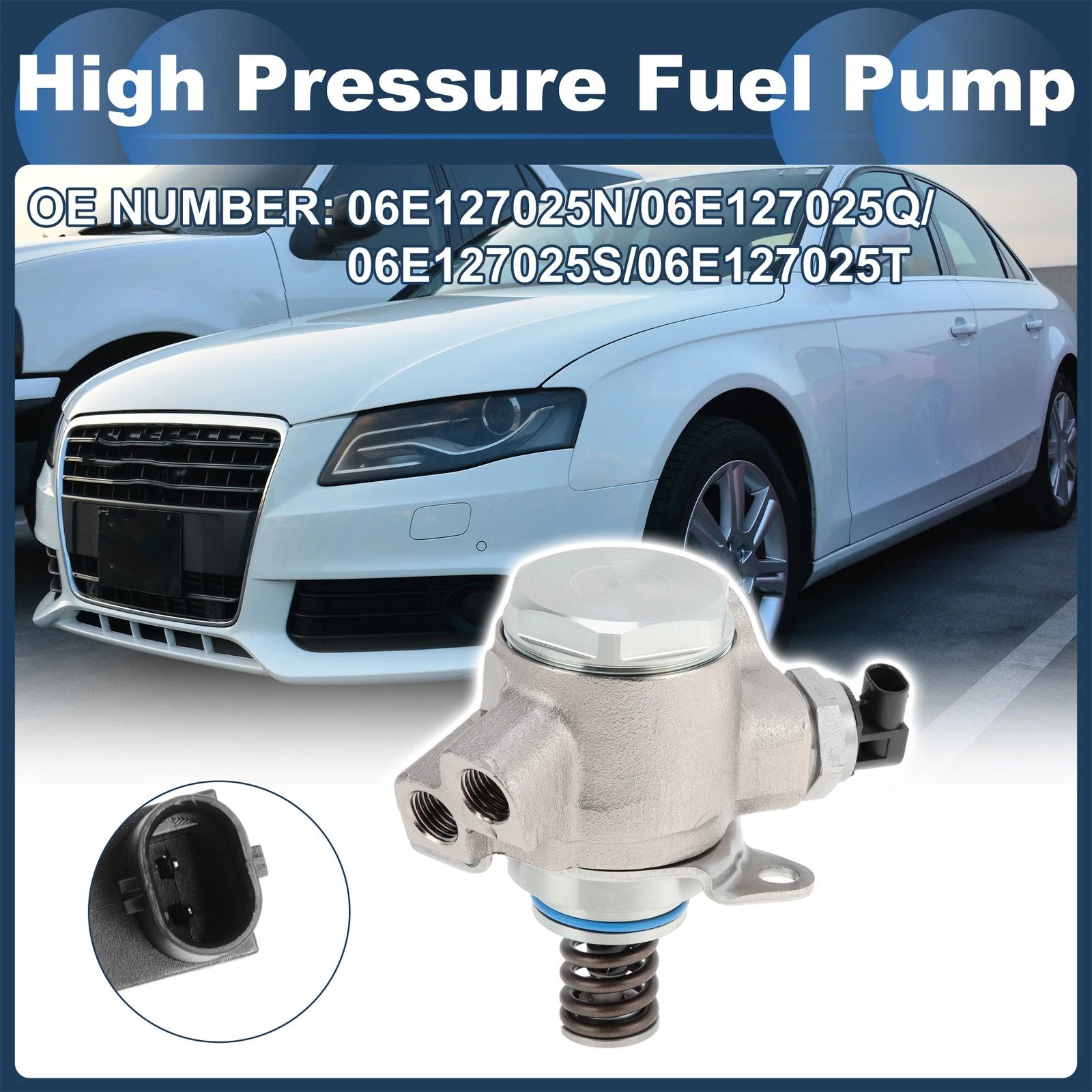 High Pressure Fuel Pump Replacement for Audi A4 A6 Q5 3.2L (2009–2018)