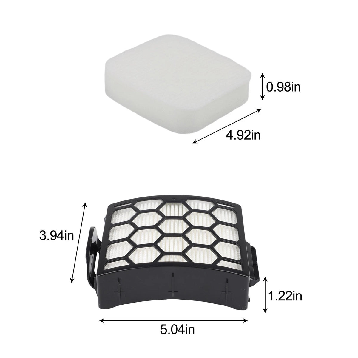 Replacement Filter for Shark Upright Vacuum Models LA360 LA362 LA455