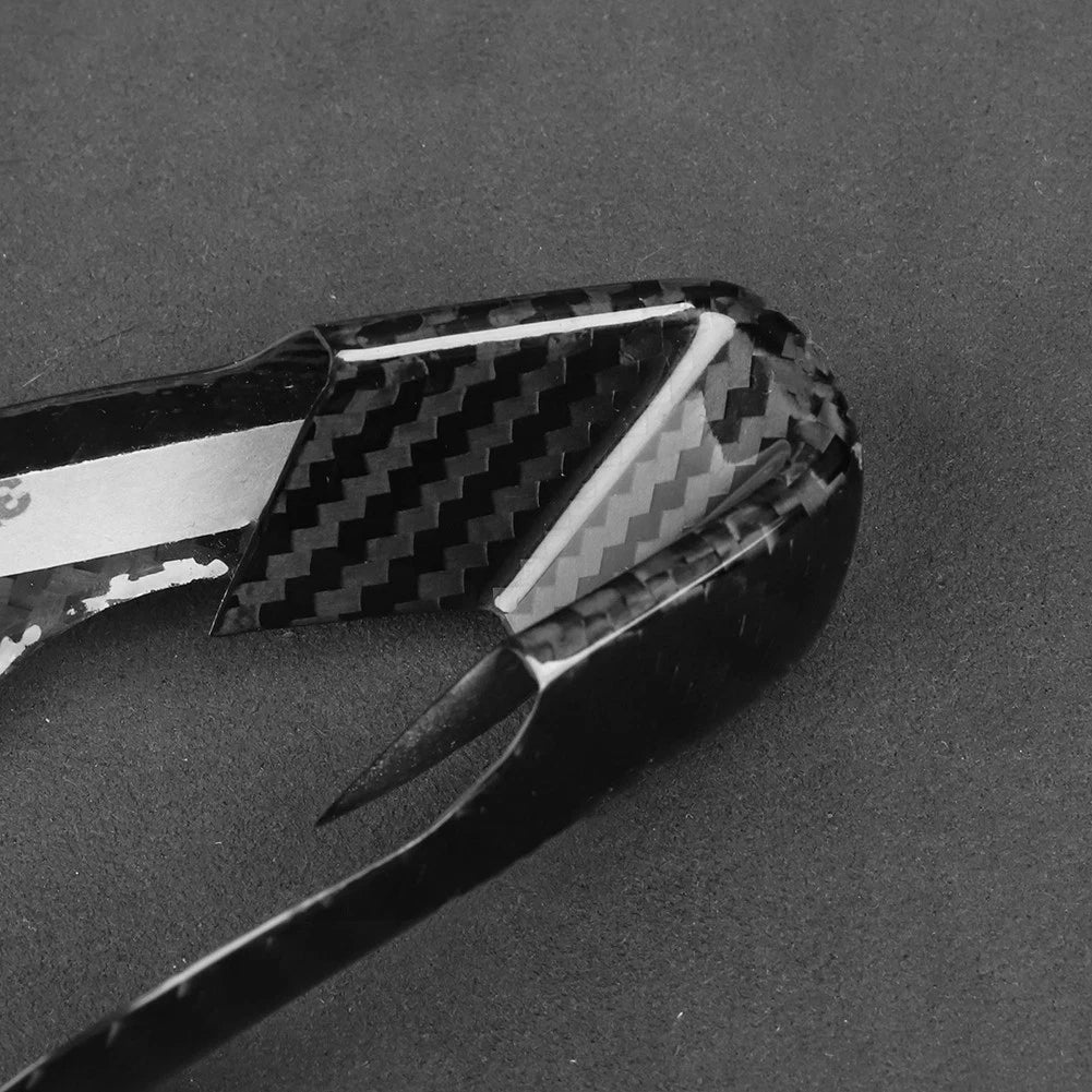 Carbon Fiber Trim Carbon Fiber Gear Shift Easy Installation Auto Accessory