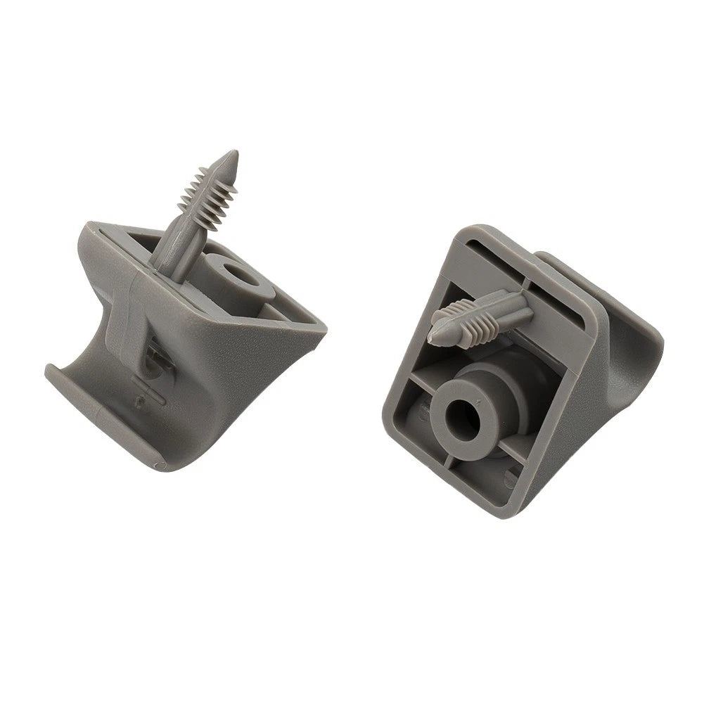 2X ABS Grey Sunvisor Retainer Clips for Hyundai Getz (2002–2011) 852351C300QS