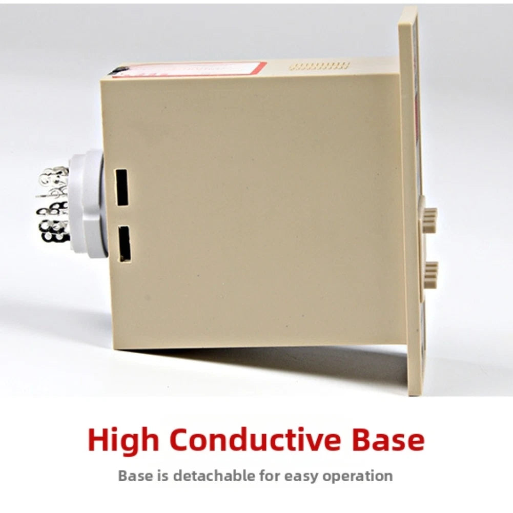 Multifunctional Programmable Digital Relay JS14S AC 220V 380V with Socket Base