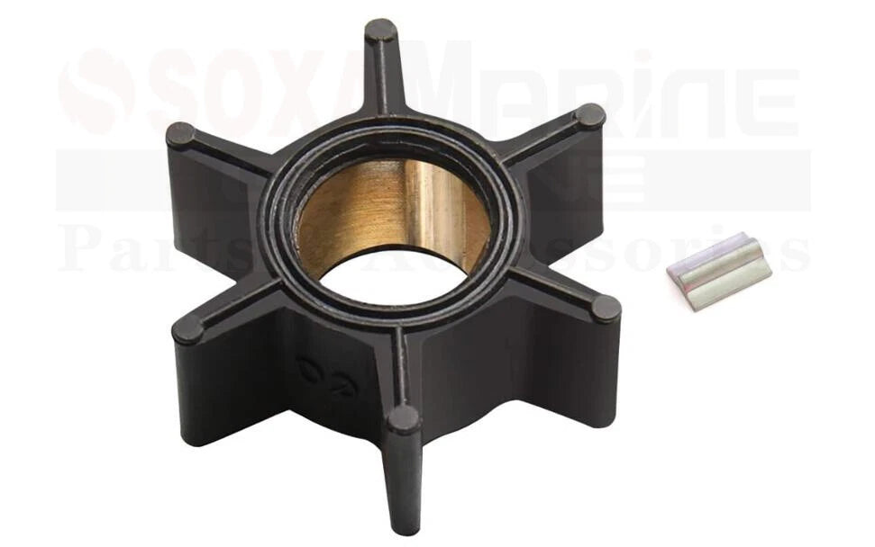 Pump Impeller with Key for Mercury Mariner 4-9.8 HP (18-3039, 47-89981, 47-39074)