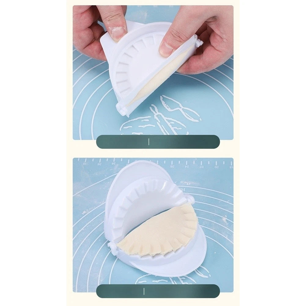 5 Piece Dumpling Making Tool Set with Multiple Size Molds