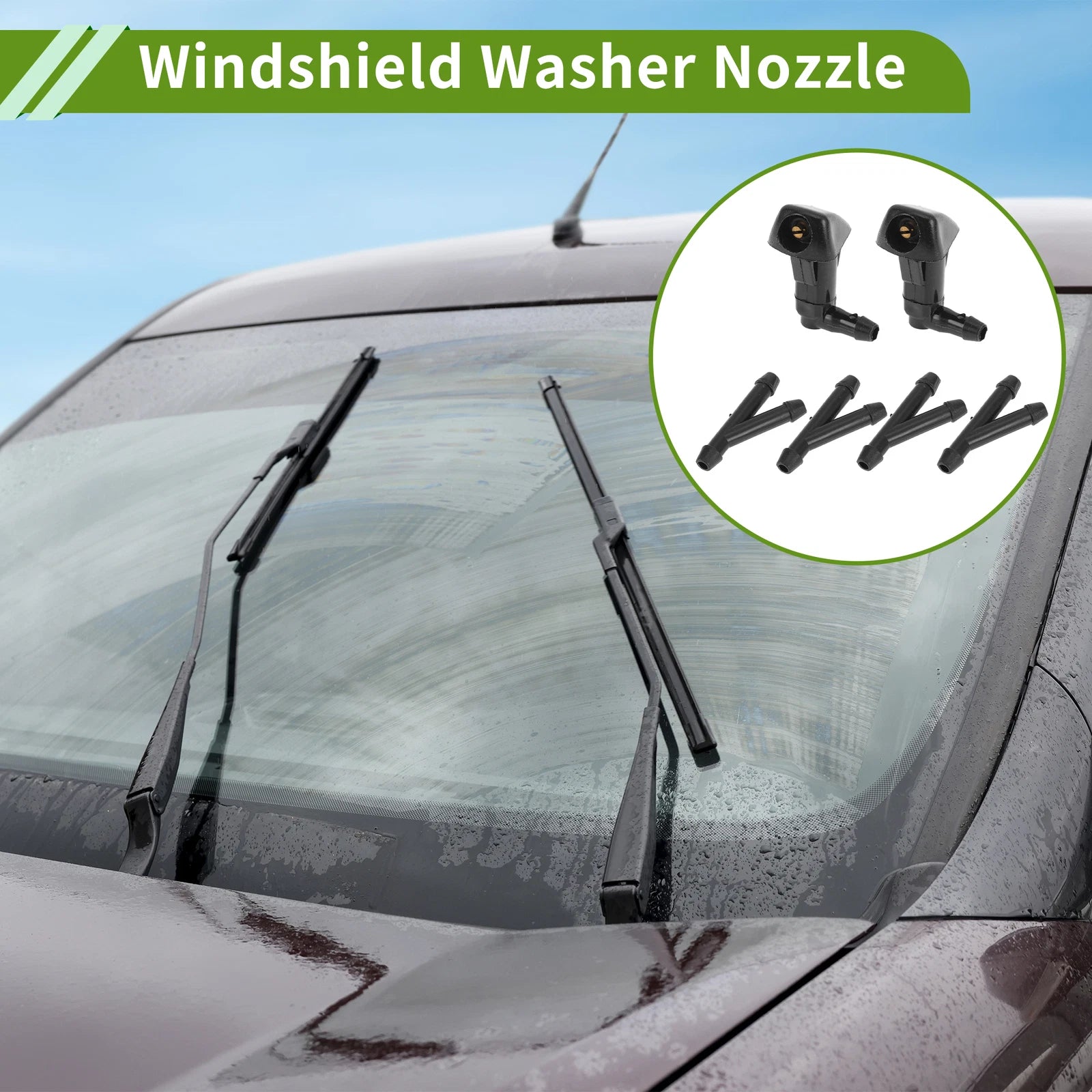 Windshield Washer Nozzle Set for Honda (No. 76810SDAA11)
