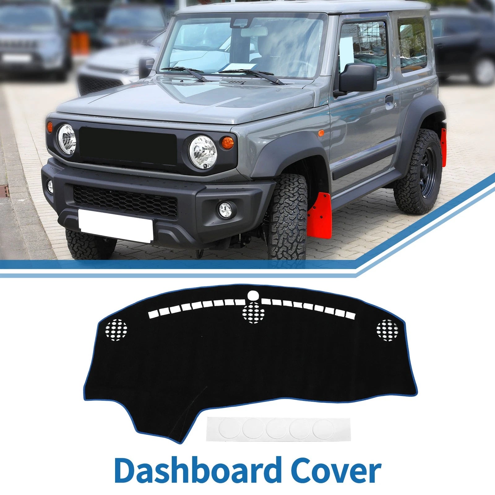 Dashboard Dash Cover Mat for Dodge Challenger Accessories (2015–2024)