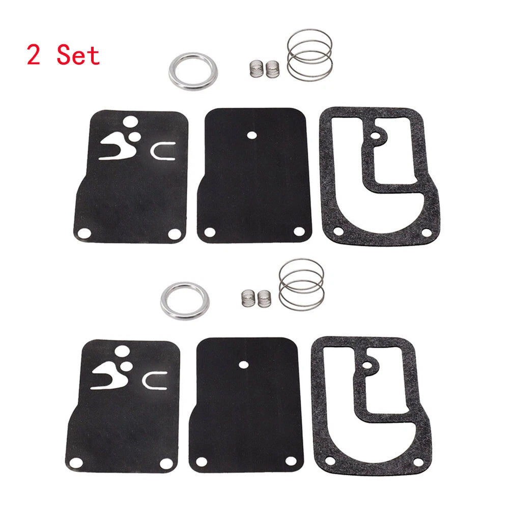 2X Fuel Pump Diaphragm Kit for B & Stratton 393397 401400 (16-18 HP)
