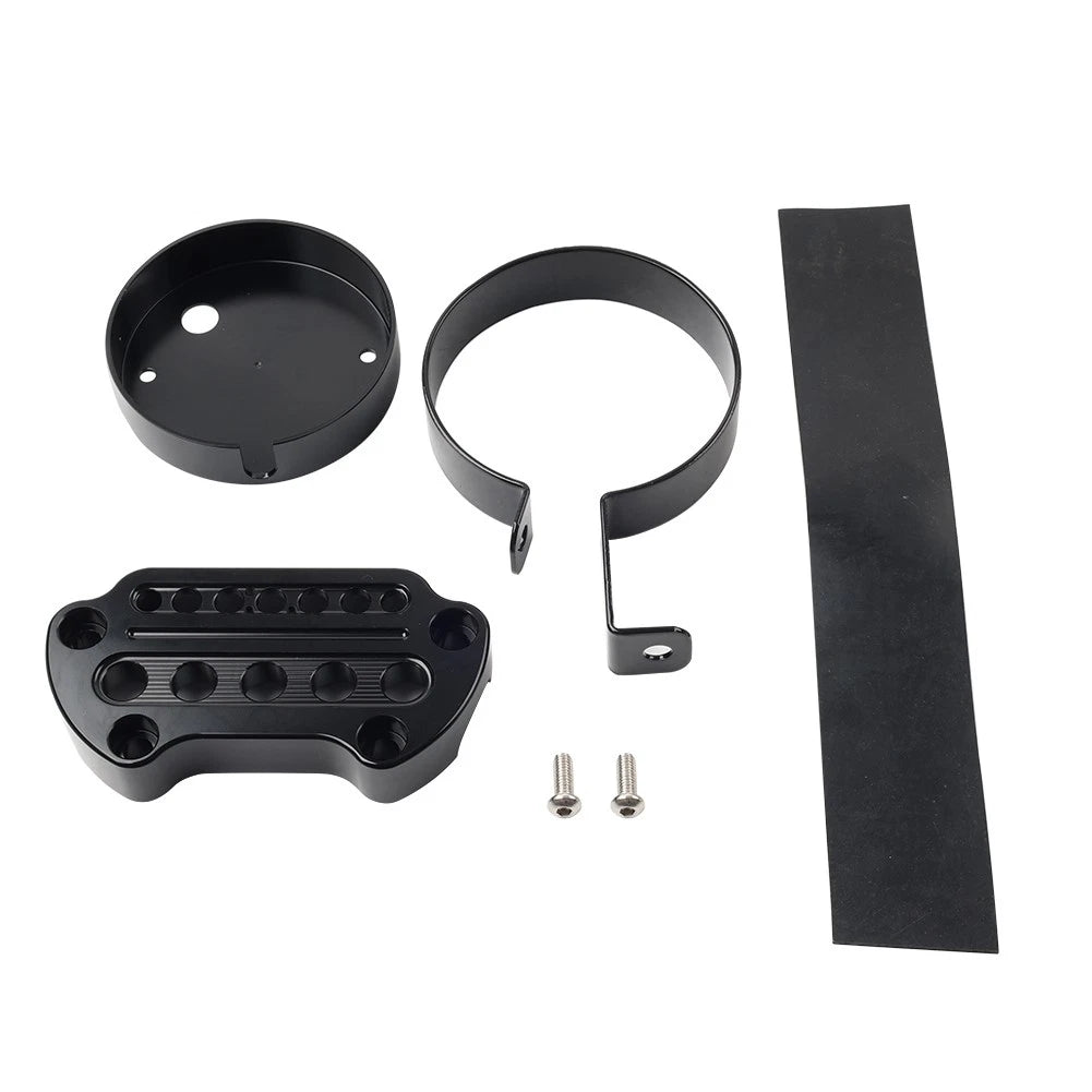 Side Speedometer Bracket Relocation Clamp for Harley Sportster XL 883 (2004–2023)
