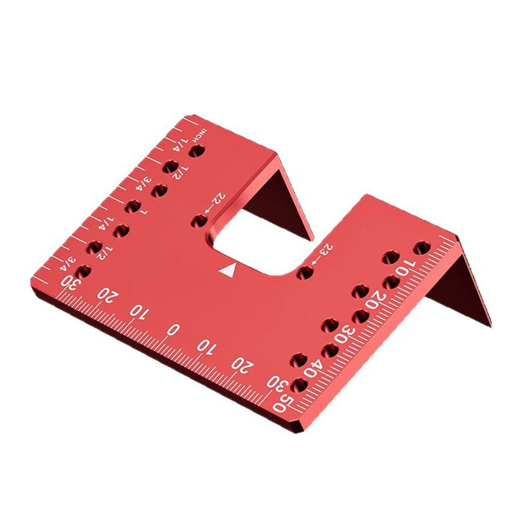 Aluminum Alloy Magnetic Hinge Positioner for Cabinet Door Frame