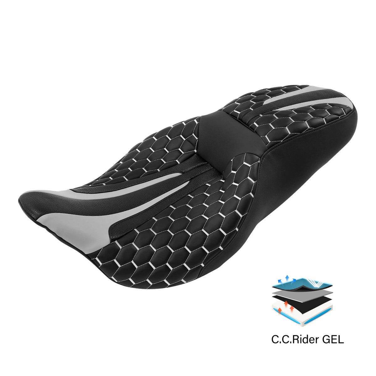 Gel Seat for Harley Touring CVO Road Glide (2009–2023)