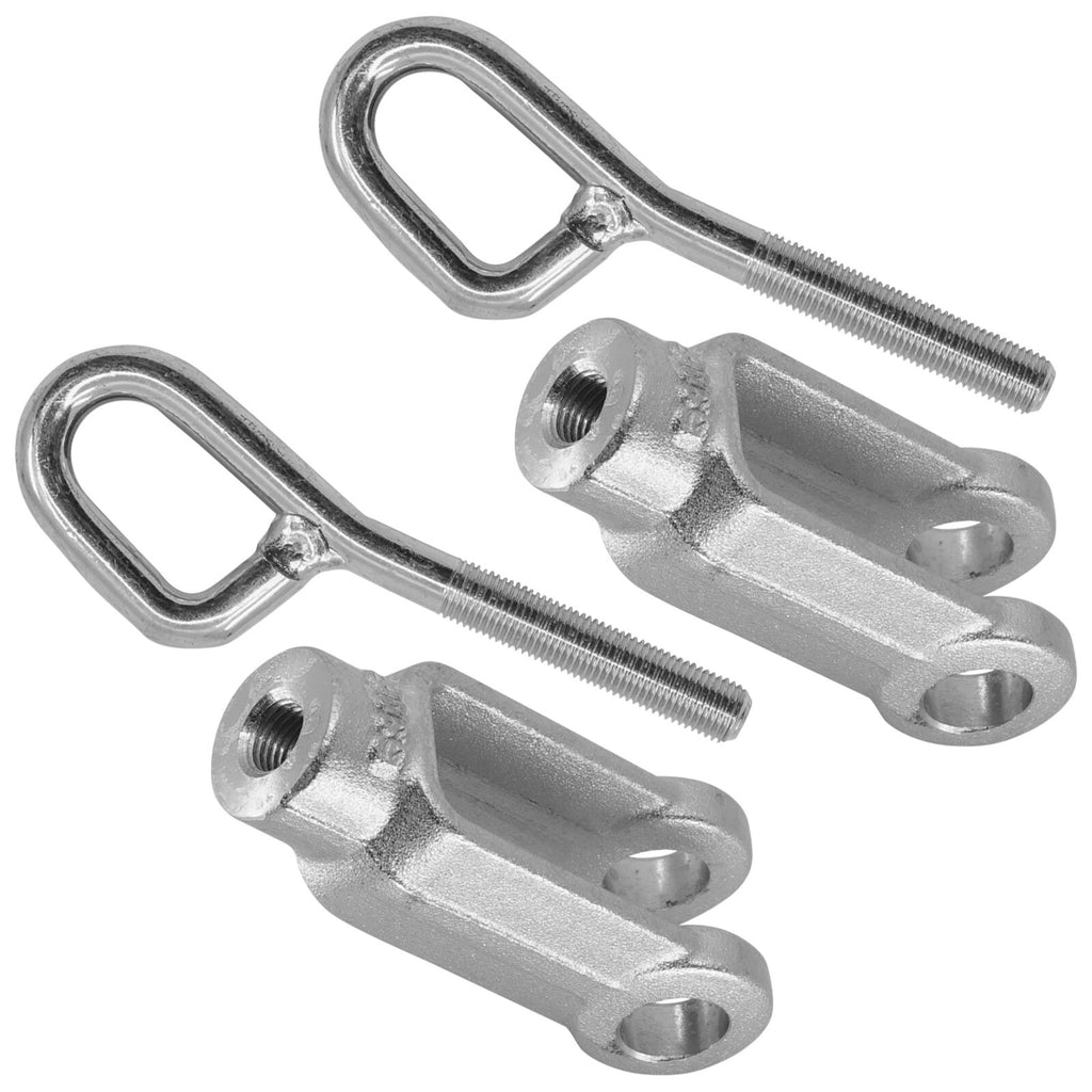 Deck Lift Rod and Yoke Replacement for John Deere 202R 2305 2320 (2 Pack)