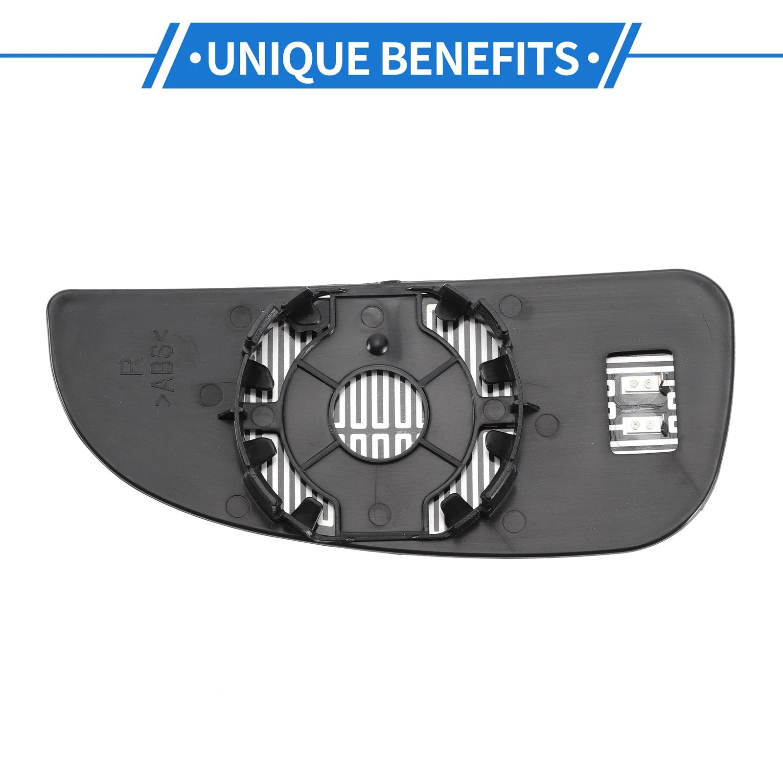 Heated Right Lower Mirror Glass Replacement for Dodge Charger (2015–2023)