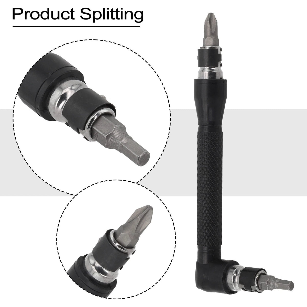L Type Hexagon Screwdriver Bit and Double End Handle for Various Tasks