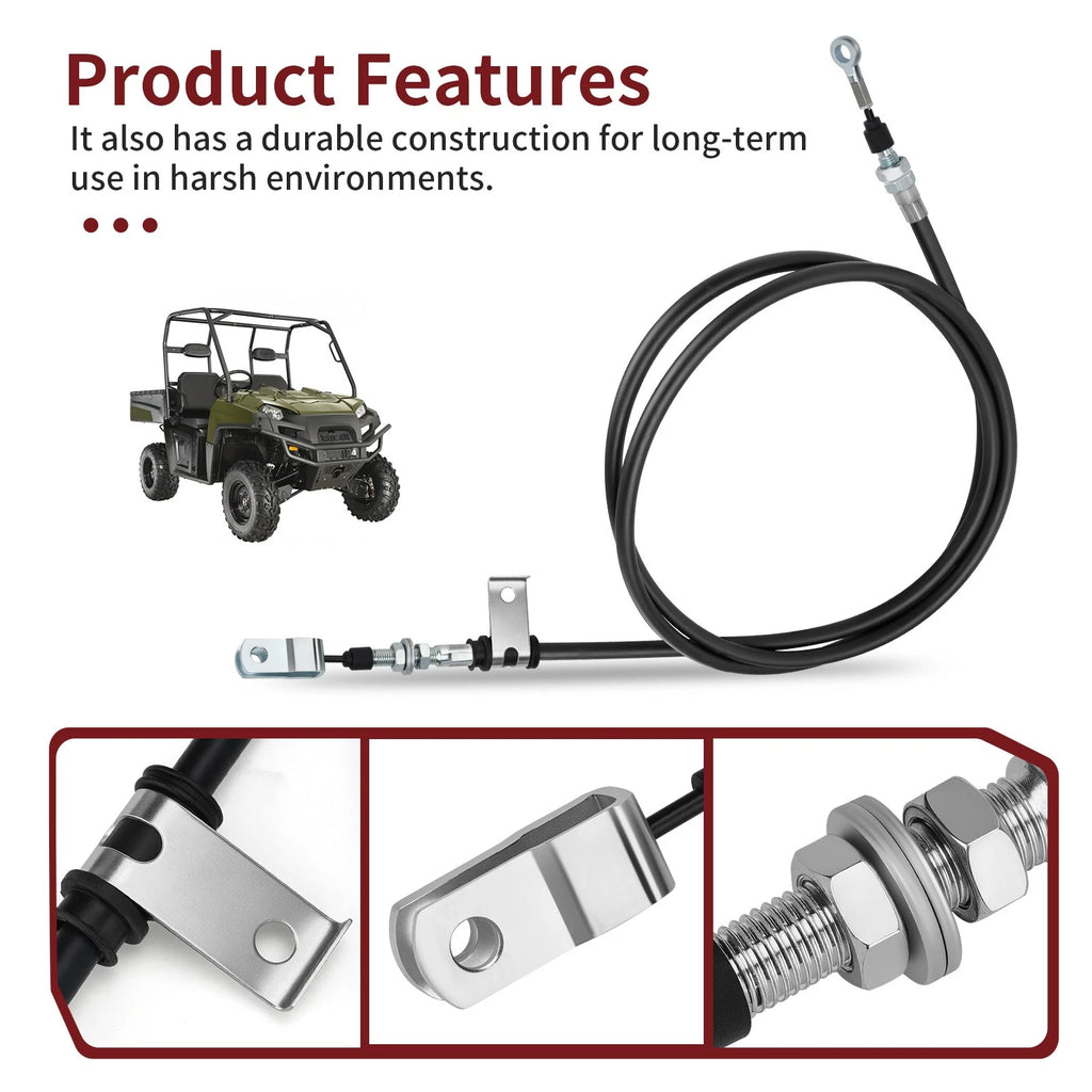 Parking Brake Cable for Polaris Ranger XP 700, Ranger 500 4x4 EFI (2007–2008)