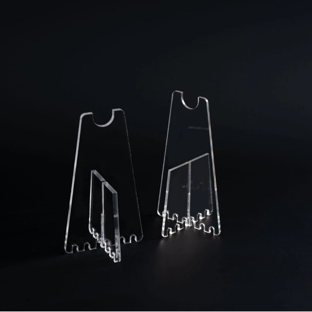 2X Stable Foot Support for Bikes (Lightweight Acrylic)