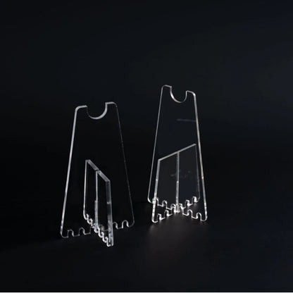 2X Stable Foot Support for Bikes (Lightweight Acrylic)