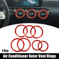Air Conditioning Vent Ring Covers Kit for Mercedes Benz A-Class (2013–2018)