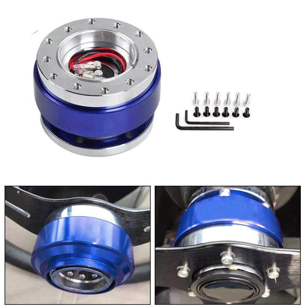 Steering Wheel Quick Release Hub Adapter for Universal Fit (All Years)