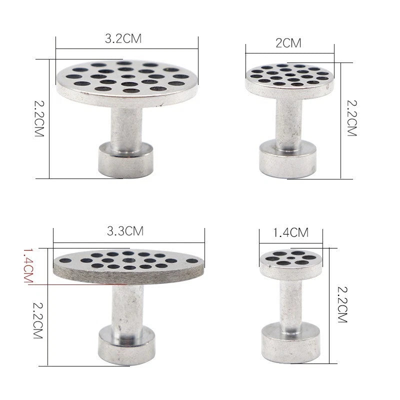 Aluminum Alloy Puller Tabs for Paint-Safe Dent Removal (PDR Body Repair Kit)