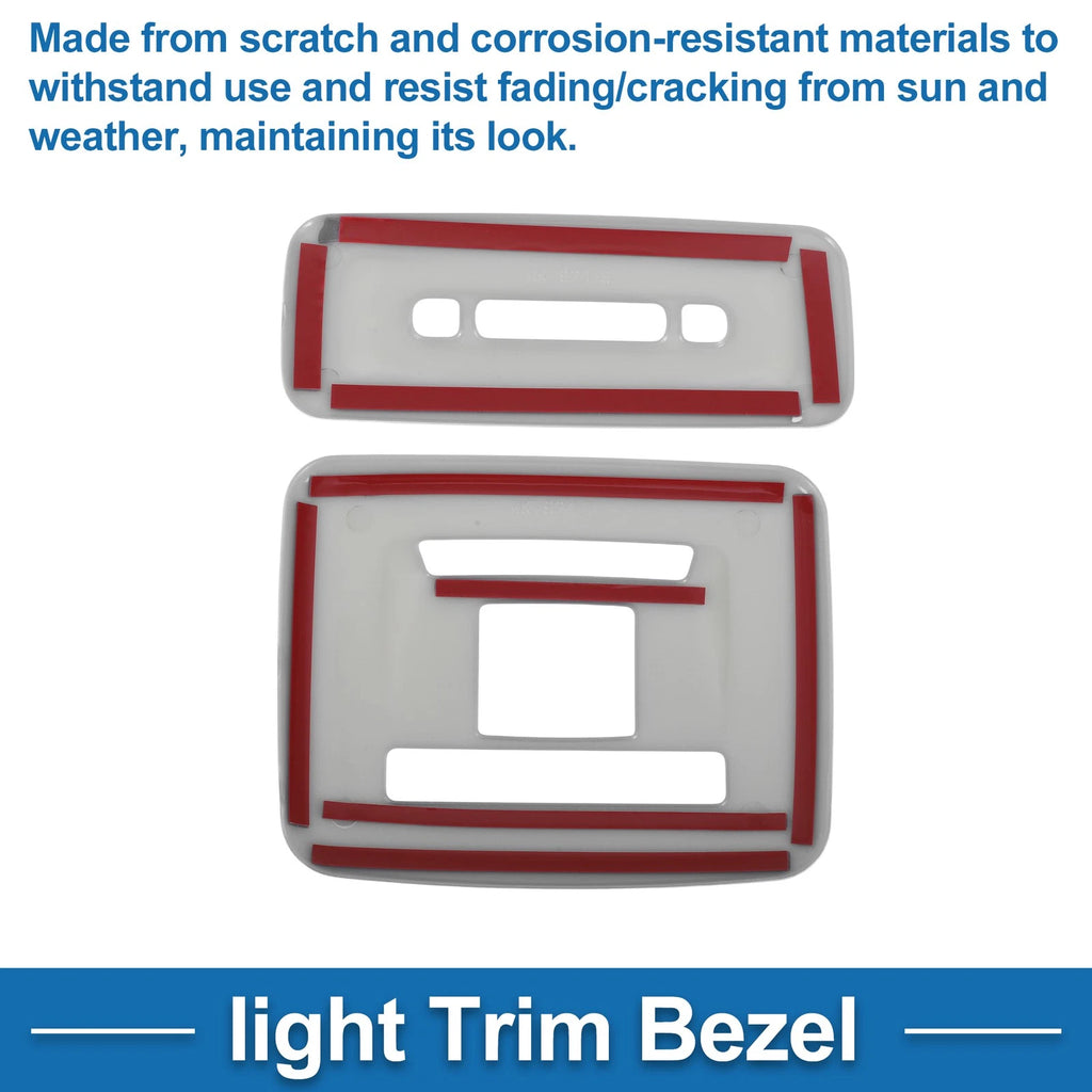 Light Trim Bezel for Toyota Prius (2023) - Silver Tone