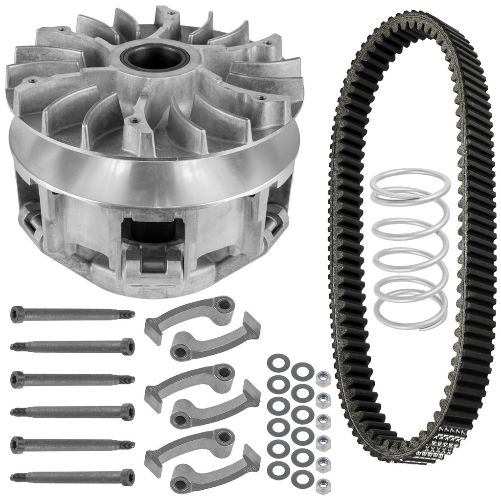 Primary Drive Clutch Replacement with Aramid Belt and Spring for Can-Am Outlander Max (2017–2022)