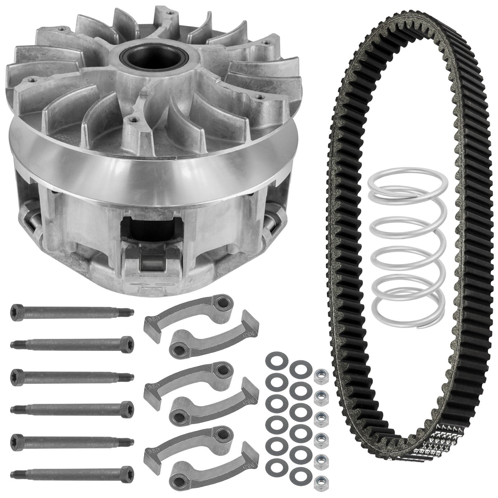 Primary Drive Clutch Replacement with Aramid Belt and Spring for Can-Am Outlander Max (2017–2022)