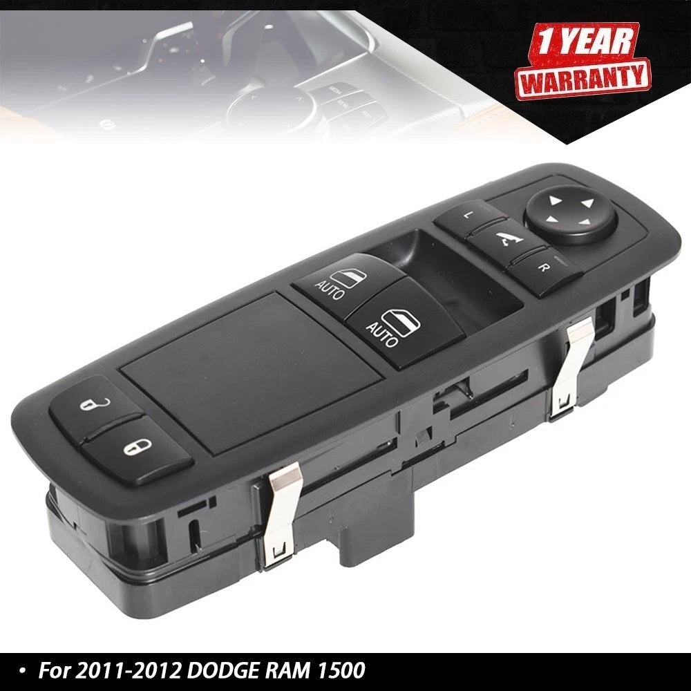 Power Window & Door Lock Switch for Ram 1500 3500 (2011–2012) 68091001AB