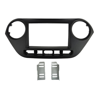 Black Dash Facia for Hyundai i10 (2014) 2DIN, Easy Install