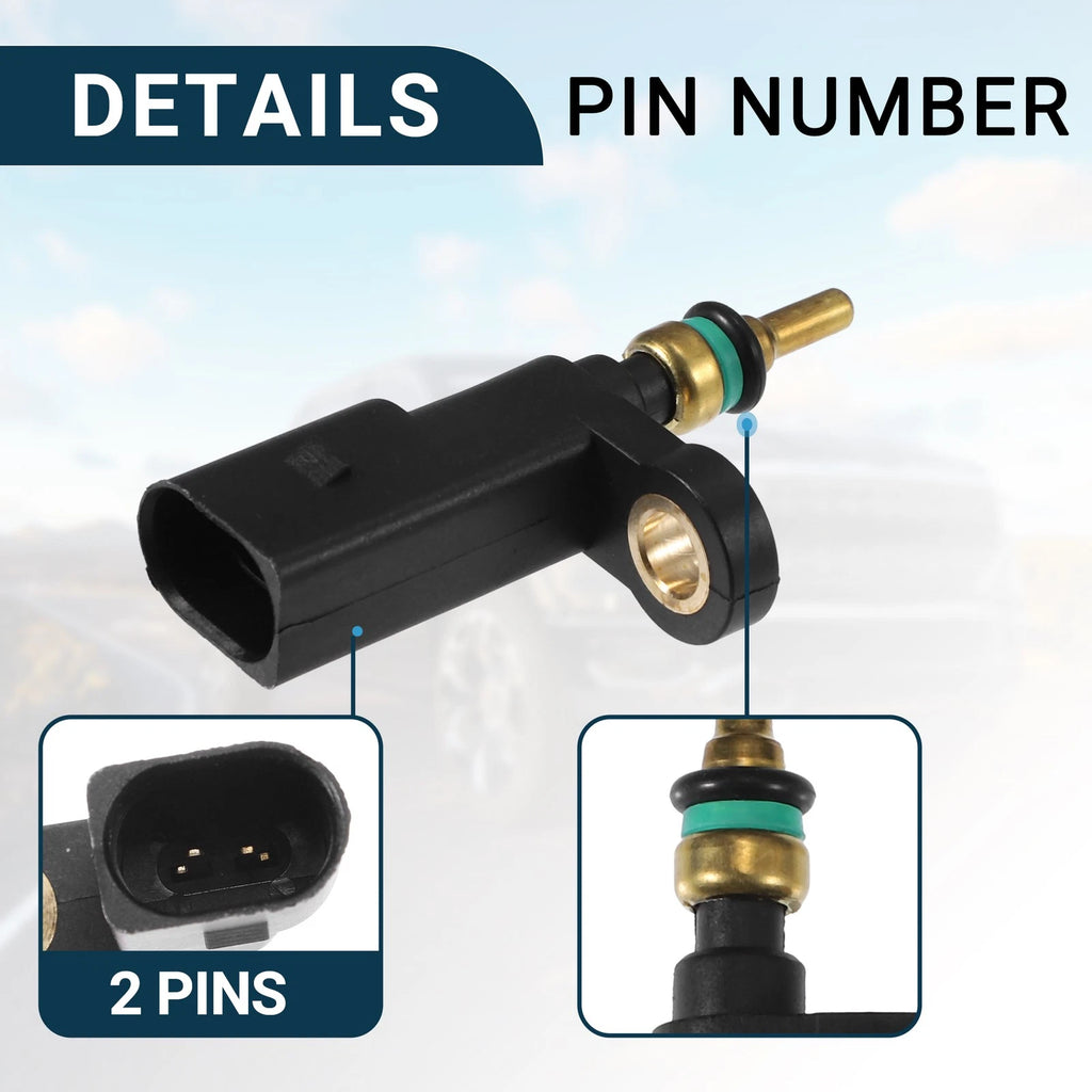 Coolant Temperature Sensor for Audi A3 (1Pcs)