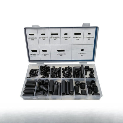 130 Pcs PVC Dust Covers for Threaded Pipes and Fittings (Industrial Use)