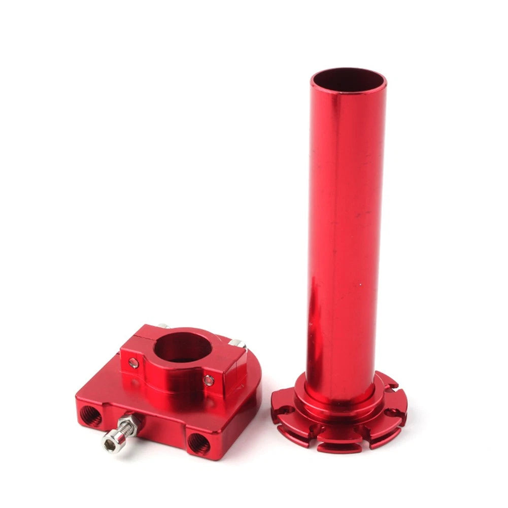 Throttle Handle Bar Tube for Universal Motorcycle (CNC Red)