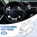Steering Wheel Paddle Shifter Extension Silver Tone for Lexus IS350 IS250 (2014–2020)