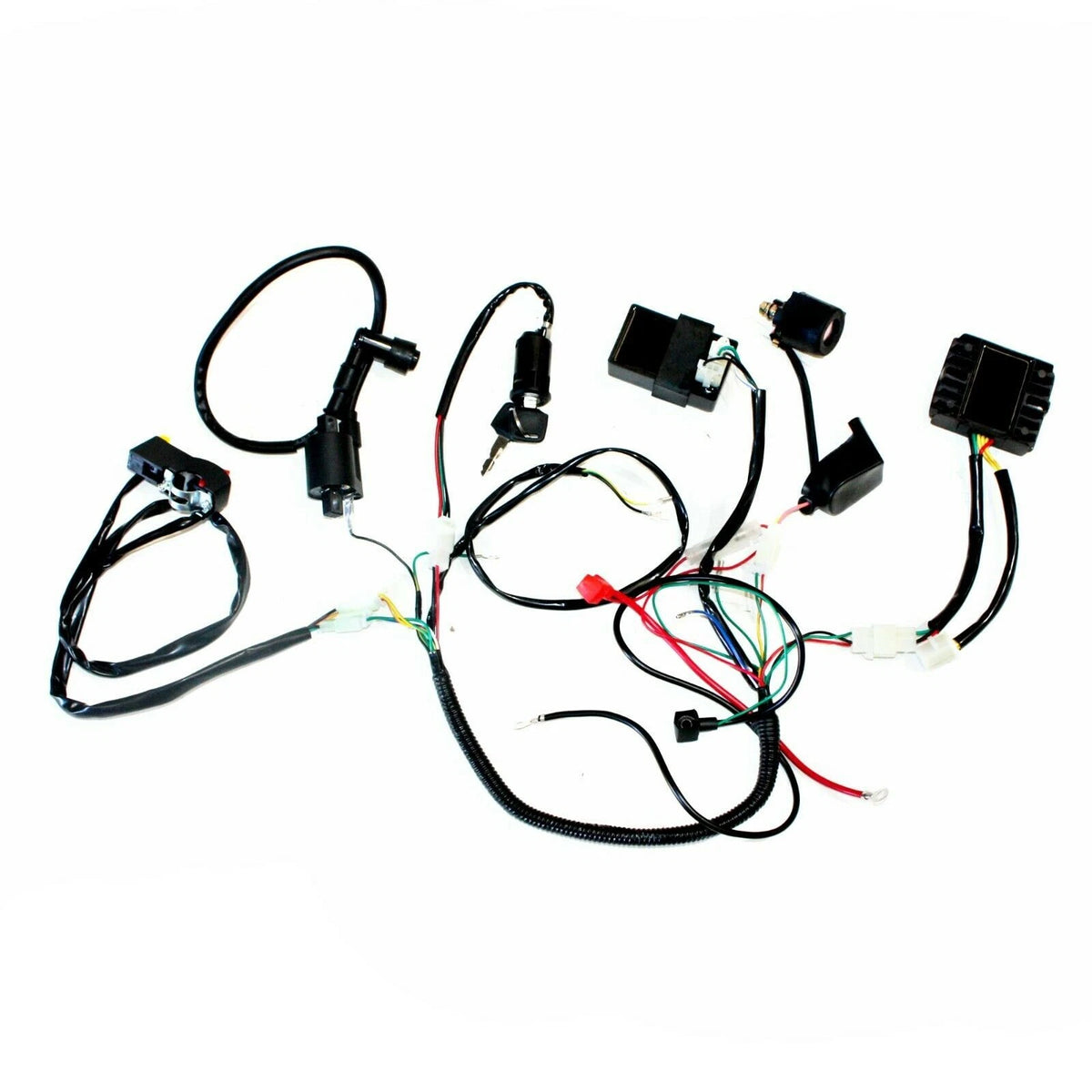 Wiring Harness Loom for DC 150 250cc Engine PIT Quad Dirt Bike ATV Buggy