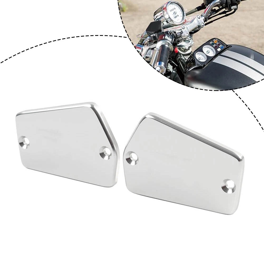 Fluid Reservoir Cap Cover for Yamaha V-Max 1200 (1985–2007) Silver