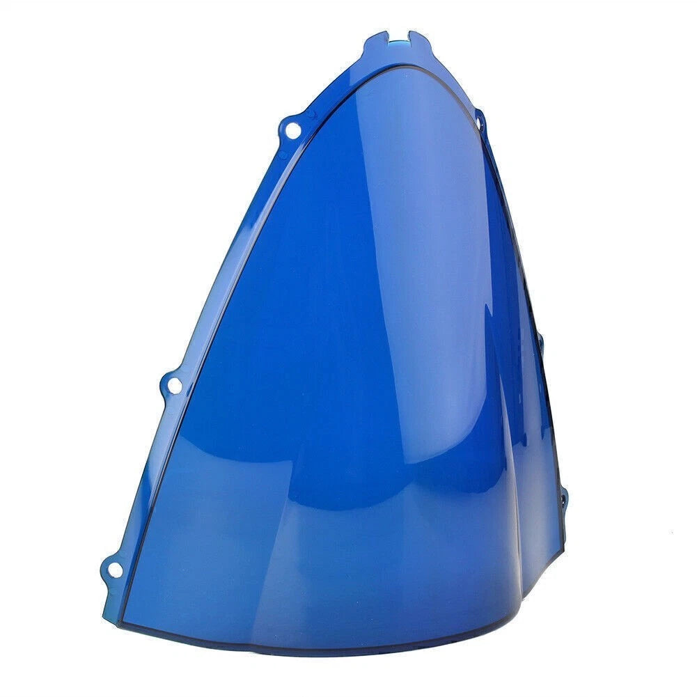 Double Bubble Windshield for Kawasaki Ninja ZX14R (2006–2024) - Blue