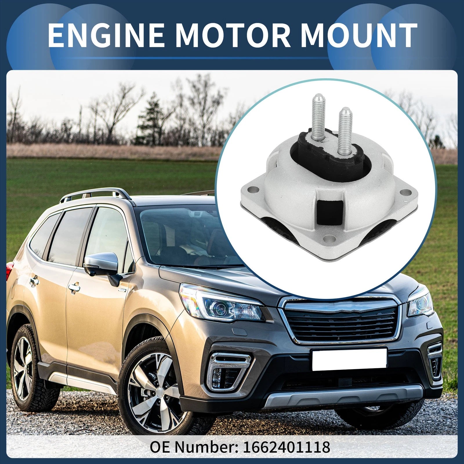 Engine Motor Mount Replacement for Mercedes-Benz GLE W166 (2015–2019)